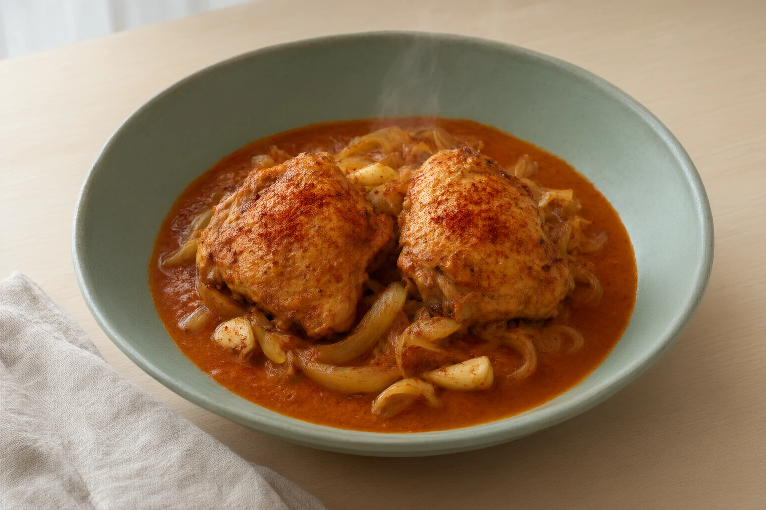 Chicken Paprikash (Csirkepaprikás)