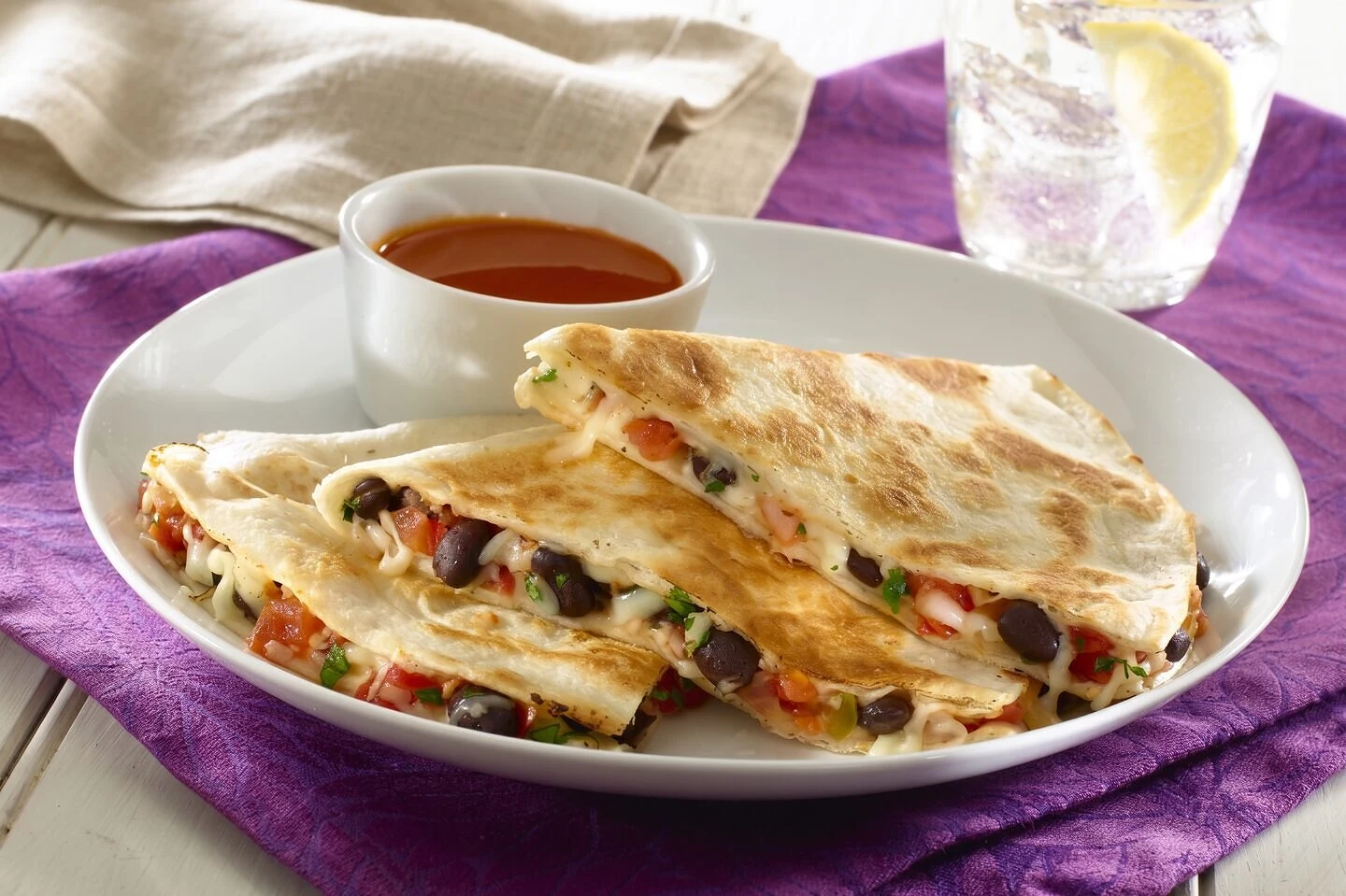 Black Bean Quesadillas