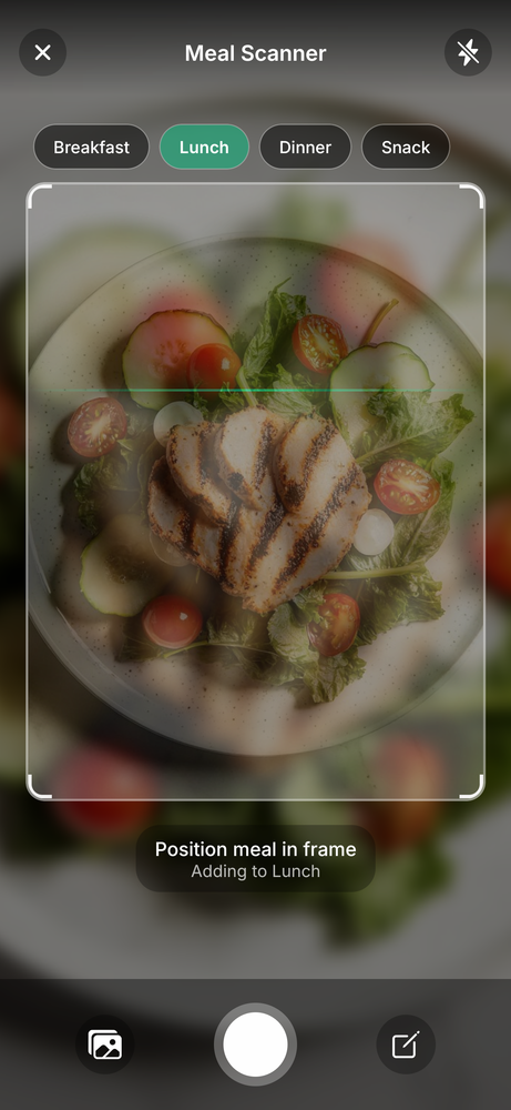 AI food scanner